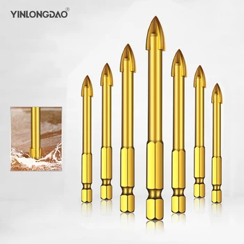 7pcs/Set Quality Drill Bits Carbide Alloy Titanium Plated Triangle Glass Drill Tungsten Steel Tile Drill Power Hand Tools Set 
7pcs/Set Quality Drill Bits Carbide Alloy Titanium Plated Triangle Glass Drill Tungsten Steel Tile Drill Power Hand Tools Set
