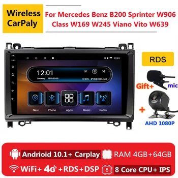 8 core android 10 Car radio DVD multimedia player GPS for Mercedes Benz B200 A B Class W169 W245 Viano Vito W639 Sprinter W906
8 core android 10 Car radio DVD multimedia player GPS for Mercedes Benz B200 A B Class W169 W245 Viano Vito W639 Sprinter W906