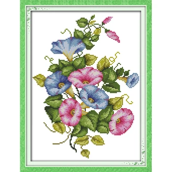 Everlasting love PMorning Glory chinese Cross stitch kit Ecological cotton stamped printed 11CT 14CT DIY Christmas decoration
Everlasting love PMorning Glory chinese Cross stitch kit Ecological cotton stamped printed 11CT 14CT DIY Christmas decoration