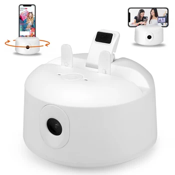 Smart AI Face Tracking Mobile Phone Holder VLOG Shooting Phone Stand Universal 360 Degree Tracking For Video Call Live Streaming
Smart AI Face Tracking Mobile Phone Holder VLOG Shooting Phone Stand Universal 360 Degree Tracking For Video Call Live Streaming