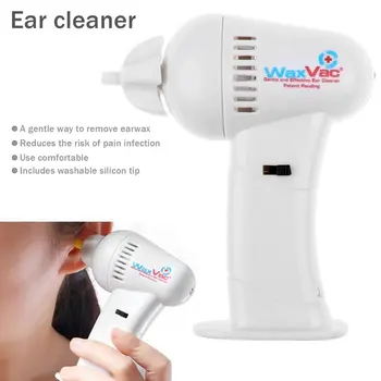Portable Size Electronic Ear Vacuum Cleaner Ear Wax Vac Removal Safety Body Health Care with Soft & Safety Head
Portable Size Electronic Ear Vacuum Cleaner Ear Wax Vac Removal Safety Body Health Care with Soft & Safety Head