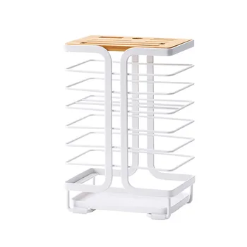 8 Slot Multifunction Universal Mildew Proof Draining Anti Moisture Cutter Block Storage Holder Kitchen Countertop Practical Iron
8 Slot Multifunction Universal Mildew Proof Draining Anti Moisture Cutter Block Storage Holder Kitchen Countertop Practical Iron