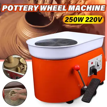 AU Plug 220V 250W Electric Pottery Wheel DIY Ceramic Machine Foot Pedal Clay Pottery Forming Ceramic Works Art Work Mould Tool
AU Plug 220V 250W Electric Pottery Wheel DIY Ceramic Machine Foot Pedal Clay Pottery Forming Ceramic Works Art Work Mould Tool