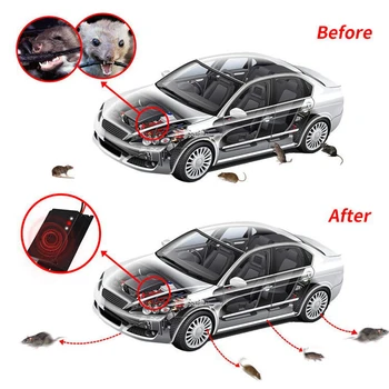 Ultrasonic Mouse Repeller Car Vehicle Rat Rodent Pest Animal Deterrent DC 12V For The Car High Quality
Ultrasonic Mouse Repeller Car Vehicle Rat Rodent Pest Animal Deterrent DC 12V For The Car High Quality