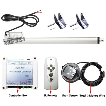 16" Linear Actuator &Electronic Controller &Remote DIY Solar Tracking Tracker Single Axis Solar Energy Automatic Control System
16" Linear Actuator &Electronic Controller &Remote DIY Solar Tracking Tracker Single Axis Solar Energy Automatic Control System