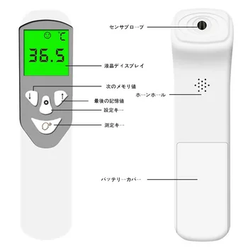 NEW High-Precision LCD igital Non-Contact Thermometer Forehead Body Temperature with Fever Alarm for Adult Baby Dropshipping
NEW High-Precision LCD igital Non-Contact Thermometer Forehead Body Temperature with Fever Alarm for Adult Baby Dropshipping