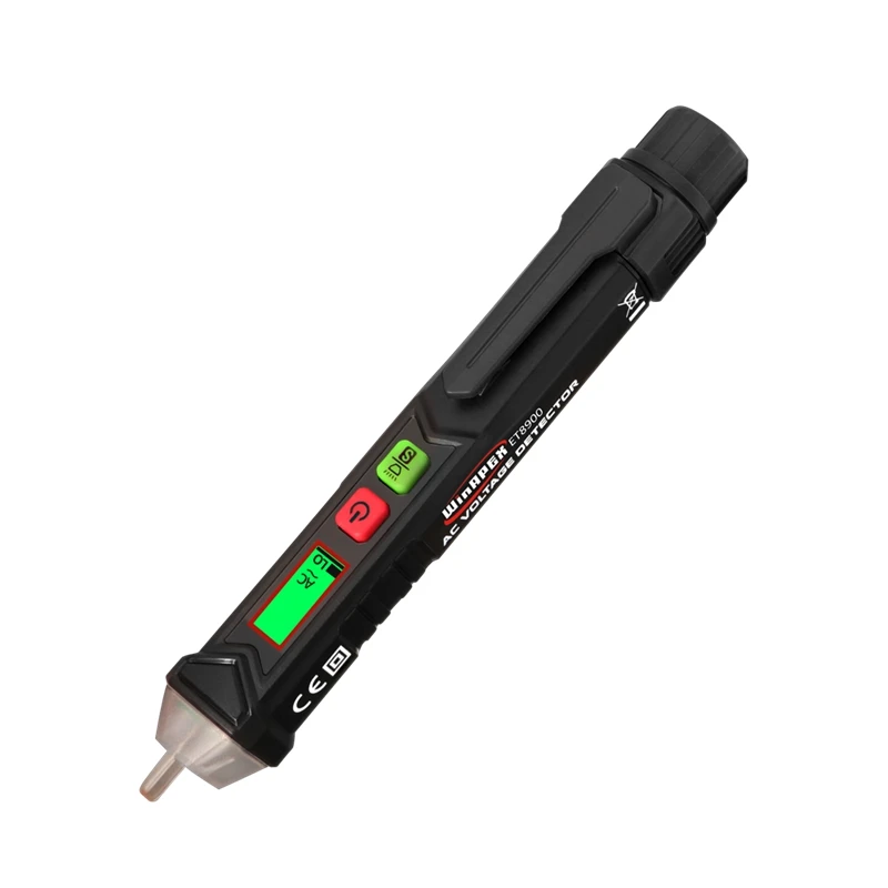 12V-1000V Electroscope Intelligent Non-contact Voltage Detector LCD Display Pen Electroscope Sound Light Alarm LED Flashlight
12V-1000V Electroscope Intelligent Non-contact Voltage Detector LCD Display Pen Electroscope Sound Light Alarm LED Flashlight