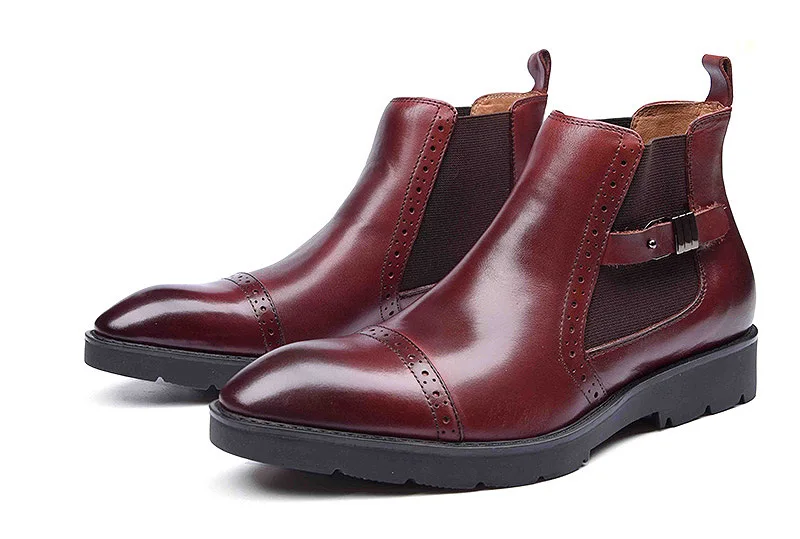 Ankle Men Shoes Boots Cowhide Botas Hombre Black Brown Work Shoes Cowhide Cowhide Leather Boots 44 Size
Ankle Men Shoes Boots Cowhide Botas Hombre Black Brown Work Shoes Cowhide Cowhide Leather Boots 44 Size