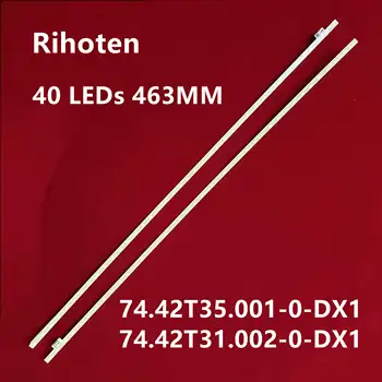 10 Pieces/lot LED strip for KDL-42W650A 74.42T35.001-0-DX1 74.42T31.002-0-DX1 13510N 40 LEDs 463MM
10 Pieces/lot LED strip for KDL-42W650A 74.42T35.001-0-DX1 74.42T31.002-0-DX1 13510N 40 LEDs 463MM