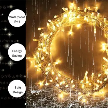 110V 100LED Fairy Light Christmas Outdoor String Lights Garland 10M Waterproof Wedding Party Tree Holiday Lamp
110V 100LED Fairy Light Christmas Outdoor String Lights Garland 10M Waterproof Wedding Party Tree Holiday Lamp
