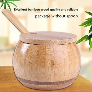 Wooden Spice Jar Seasoning Can with Lid Spoon Kitchen Tool Salt Storage Box Natural Spice Tank Sugar Pot Spoon Not Included
Wooden Spice Jar Seasoning Can with Lid Spoon Kitchen Tool Salt Storage Box Natural Spice Tank Sugar Pot Spoon Not Included