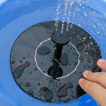 solar fountain round-shaped garden watering tool floating water pump swimming pool pond waterfall decor fountain outerdoor patio
solar fountain round-shaped garden watering tool floating water pump swimming pool pond waterfall decor fountain outerdoor patio