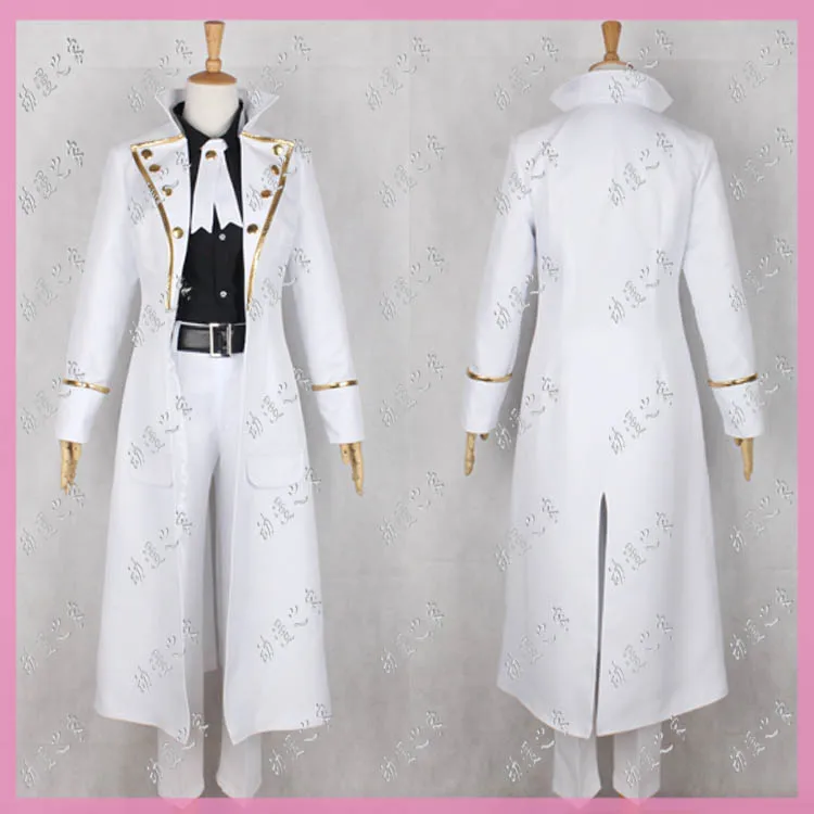 

K Project K Return Of Kings Isana Yashiro Uniform White Adult Party Outfit Halloween Christmas Clothings Outfit Cosplay Costume