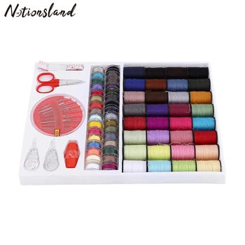 64pcs Multicolor Sewing Thread Polyester Spools with Sewing Tools Kits for Machine Embroidery Craft Patch Sewing Supplies
64pcs Multicolor Sewing Thread Polyester Spools with Sewing Tools Kits for Machine Embroidery Craft Patch Sewing Supplies