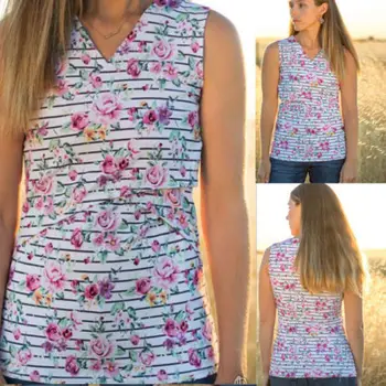 Moms Fashion Pregnancy Maternity Clothes Maternity Sleeveless Tops/T-shirt Breastfeeding Shirt Nursing Tops For Pregnant Women
Moms Fashion Pregnancy Maternity Clothes Maternity Sleeveless Tops/T-shirt Breastfeeding Shirt Nursing Tops For Pregnant Women