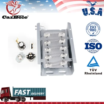 Carbole Dryer Heating Element Thermostat Kit For Whirlpool Roper Kenmore Maytag 279838 3977767 3387134 3392519 3977393
Carbole Dryer Heating Element Thermostat Kit For Whirlpool Roper Kenmore Maytag 279838 3977767 3387134 3392519 3977393