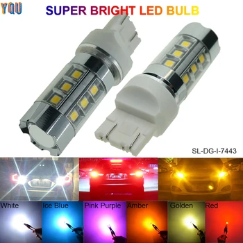 T20 W21/5W 7443 LED Light Bulb Auto Car Luces Para Interior Luz For Voiture Carro Coche Lighter 12V Lamp Accessories Automotivo 
T20 W21/5W 7443 LED Light Bulb Auto Car Luces Para Interior Luz For Voiture Carro Coche Lighter 12V Lamp Accessories Automotivo