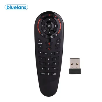 3.0V G30 2.4GHz Wireless Smart Voice Remote Controller Air Mouse for TV Set-top Box Air Mouse Remote Control TV Accessory
3.0V G30 2.4GHz Wireless Smart Voice Remote Controller Air Mouse for TV Set-top Box Air Mouse Remote Control TV Accessory