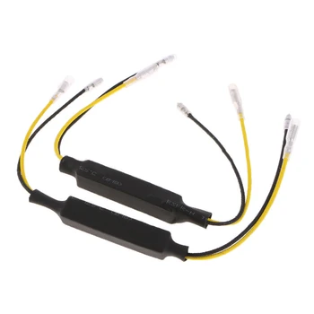 4pcs For Indicators Turn Signal LED Resistors Cable Decoder Lightweight Portable Maintenance Repair Motorcycle Accessories
4pcs For Indicators Turn Signal LED Resistors Cable Decoder Lightweight Portable Maintenance Repair Motorcycle Accessories