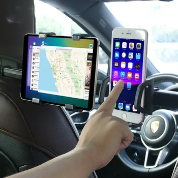 Rear-mounted Tablet Backrest Ipad Backseat Support Hanger Back Seat Headrest Ipad Adjustable Stand Accesorios De Celular 
Rear-mounted Tablet Backrest Ipad Backseat Support Hanger Back Seat Headrest Ipad Adjustable Stand Accesorios De Celular