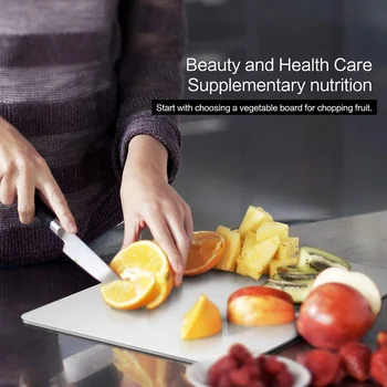 High Quality Kitchen 304 Stainless Steel Cutting Board Large Metal Chopping Board Solid and Durable Easy Clean Store With Handle
High Quality Kitchen 304 Stainless Steel Cutting Board Large Metal Chopping Board Solid and Durable Easy Clean Store With Handle
