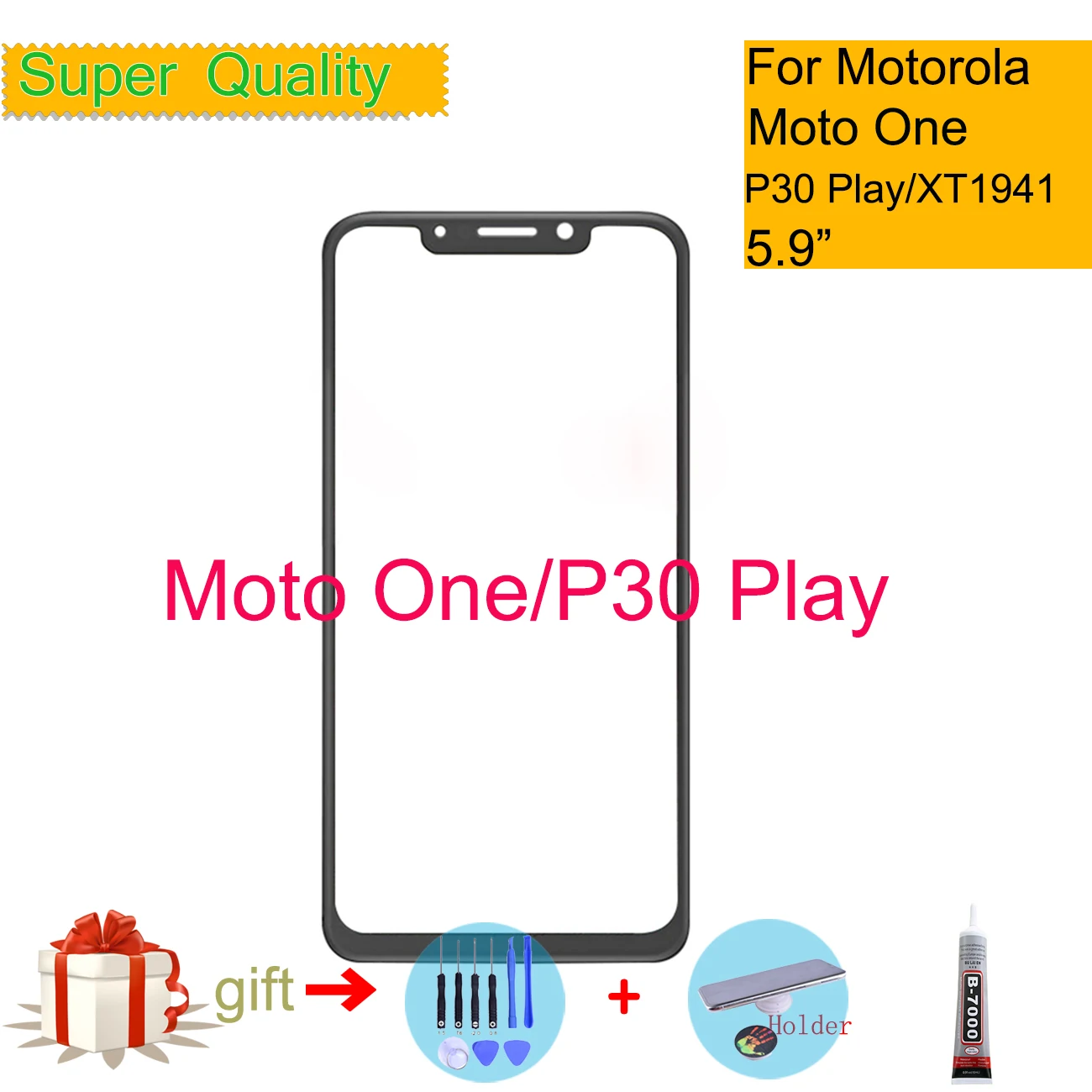 For Motorola Moto one XT1941-1 XT1941-3 XT1941-4 Touch Screen Front Outer Glass Panel Lens For Moto One LCD Front
For Motorola Moto one XT1941-1 XT1941-3 XT1941-4 Touch Screen Front Outer Glass Panel Lens For Moto One LCD Front