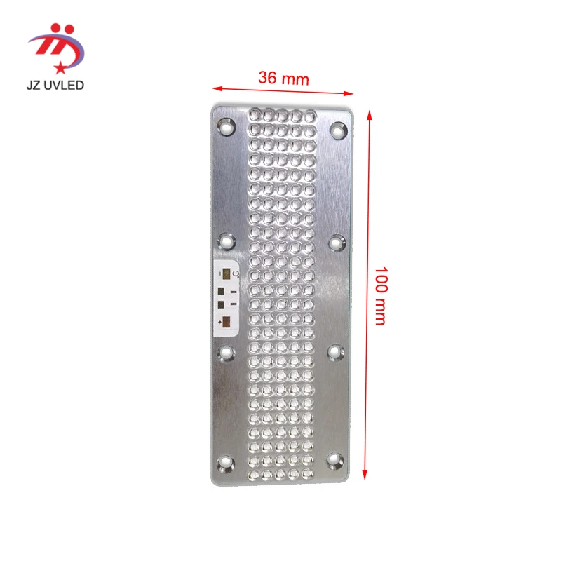 UV LED COB splicing module forUV flatbed printer furniture UV varnish baking dry curing UV LED lamp 100*36mm
UV LED COB splicing module forUV flatbed printer furniture UV varnish baking dry curing UV LED lamp 100*36mm