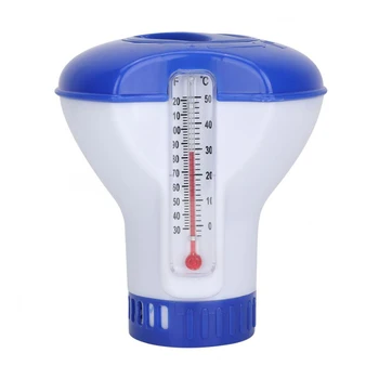 Swimming Pool Floating Chemical Chlorine Dispenser Swimming Pool Accessories Thermometer Disinfection Automatic Applicator Pump
Swimming Pool Floating Chemical Chlorine Dispenser Swimming Pool Accessories Thermometer Disinfection Automatic Applicator Pump
