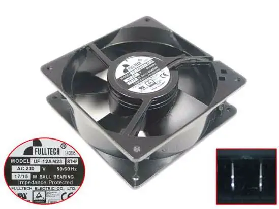 FULLTECH UF-12AM23 BTHF AC 230 в 17 Вт 120x120x38 мм вентилятор охлаждения сервера
FULLTECH UF-12AM23 BTHF AC 230 в 17 Вт 120x120x38 мм вентилятор охлаждения сервера