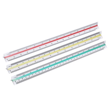 Plastic Triangular Scale Ruler 3 Sides Metric Ruler for Architecture Drafting Architect Engineers Technical Measuring Tools
Plastic Triangular Scale Ruler 3 Sides Metric Ruler for Architecture Drafting Architect Engineers Technical Measuring Tools
