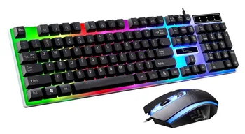 G21 Wired Usb Keyboard and Mouse Set Computer Manipulator Backlight Keyboard and Mouse Set
G21 Wired Usb Keyboard and Mouse Set Computer Manipulator Backlight Keyboard and Mouse Set