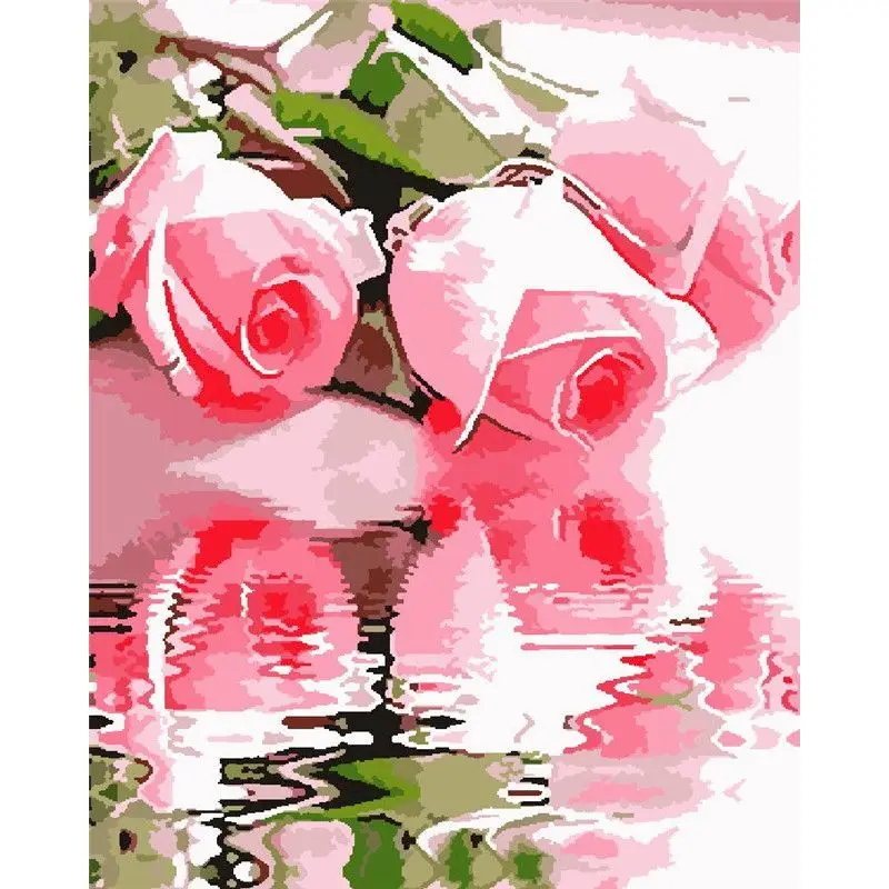 GATYZTORY DIY Oil Painting By Numbers Water Flowers Acrylic Paint Unframe Coloring By Numbers Landscape Handpainted Gift
GATYZTORY DIY Oil Painting By Numbers Water Flowers Acrylic Paint Unframe Coloring By Numbers Landscape Handpainted Gift