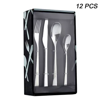 Free Shipping 2020 New 12ps/set Stainless Steel Flatware Silverware Set with Square Edge Service Kitchen Tools Drop Shipping
Free Shipping 2020 New 12ps/set Stainless Steel Flatware Silverware Set with Square Edge Service Kitchen Tools Drop Shipping