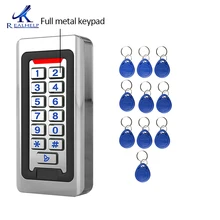 Realhelp Access Control System Card Reader Full Metal Keypad IP68 Waterproof Outdoor LED Keypad RF Door Access 12V and 24V
Realhelp Access Control System Card Reader Full Metal Keypad IP68 Waterproof Outdoor LED Keypad RF Door Access 12V and 24V
