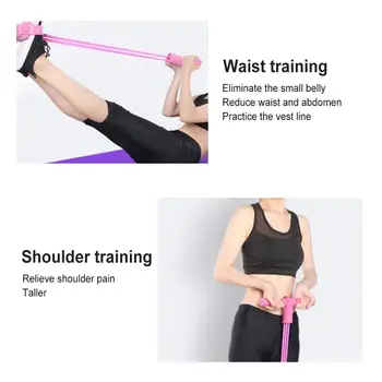 Fitness Equipments Pull Rope Abdominal Device Fitness Pull Rope Sit Ups PVC Four Tubes 3 Color Yoga Removable Puller Sports
Fitness Equipments Pull Rope Abdominal Device Fitness Pull Rope Sit Ups PVC Four Tubes 3 Color Yoga Removable Puller Sports