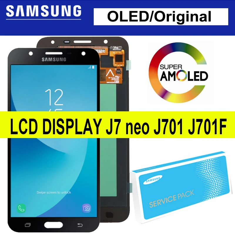 OLED/Original LCD for Samsung Galaxy J7 Neo J701 J701F J701M J7 Core LCD Display Touch Screen Digitizer Assembly Repair Parts
OLED/Original LCD for Samsung Galaxy J7 Neo J701 J701F J701M J7 Core LCD Display Touch Screen Digitizer Assembly Repair Parts