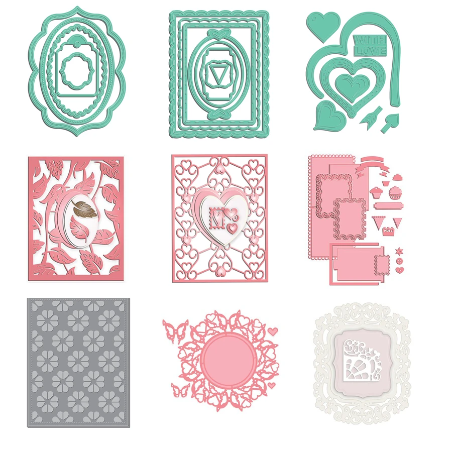 Graceful Frame Square Love Shape Special Cutout Metal Steel Cutting Dies For DIY Scrapbooking Album Paper Card New Design 2020
Graceful Frame Square Love Shape Special Cutout Metal Steel Cutting Dies For DIY Scrapbooking Album Paper Card New Design 2020
