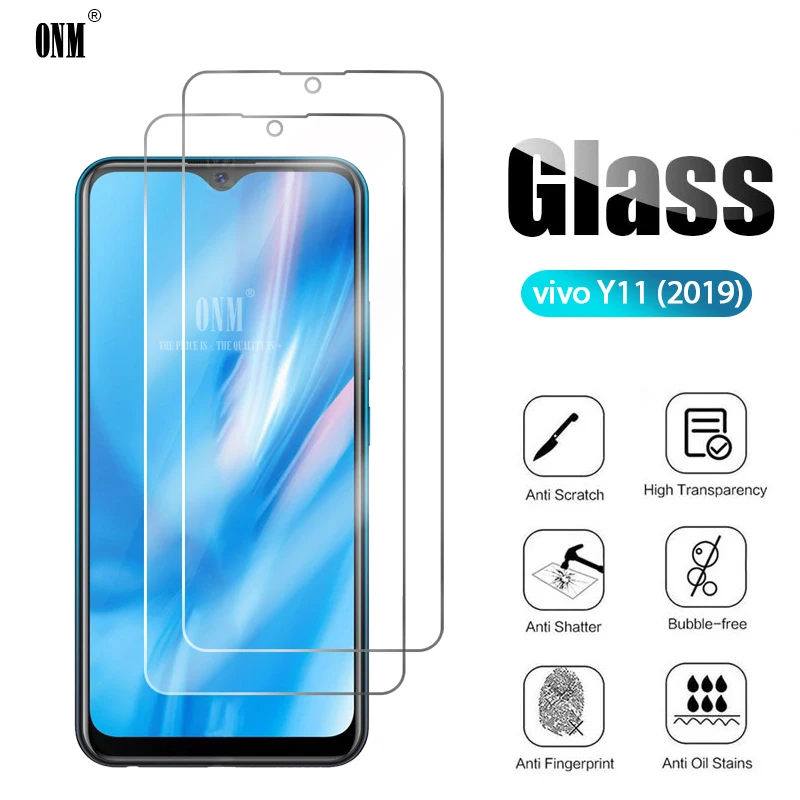 2Pcs Tempered Glass For VIVO Y11 2019 Screen Protector 0.26MM 2.5D 9H Tempered Glass VIVO U3 U3X U10 Protective Glass
2Pcs Tempered Glass For VIVO Y11 2019 Screen Protector 0.26MM 2.5D 9H Tempered Glass VIVO U3 U3X U10 Protective Glass