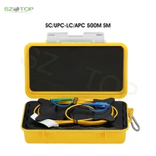 Free Shipping SM Fiber 500M/1KM/2KM OTDR Launch Cable Box SC/UPC-LC/APC Dead Zone Eliminator Dummy Fiber
Free Shipping SM Fiber 500M/1KM/2KM OTDR Launch Cable Box SC/UPC-LC/APC Dead Zone Eliminator Dummy Fiber