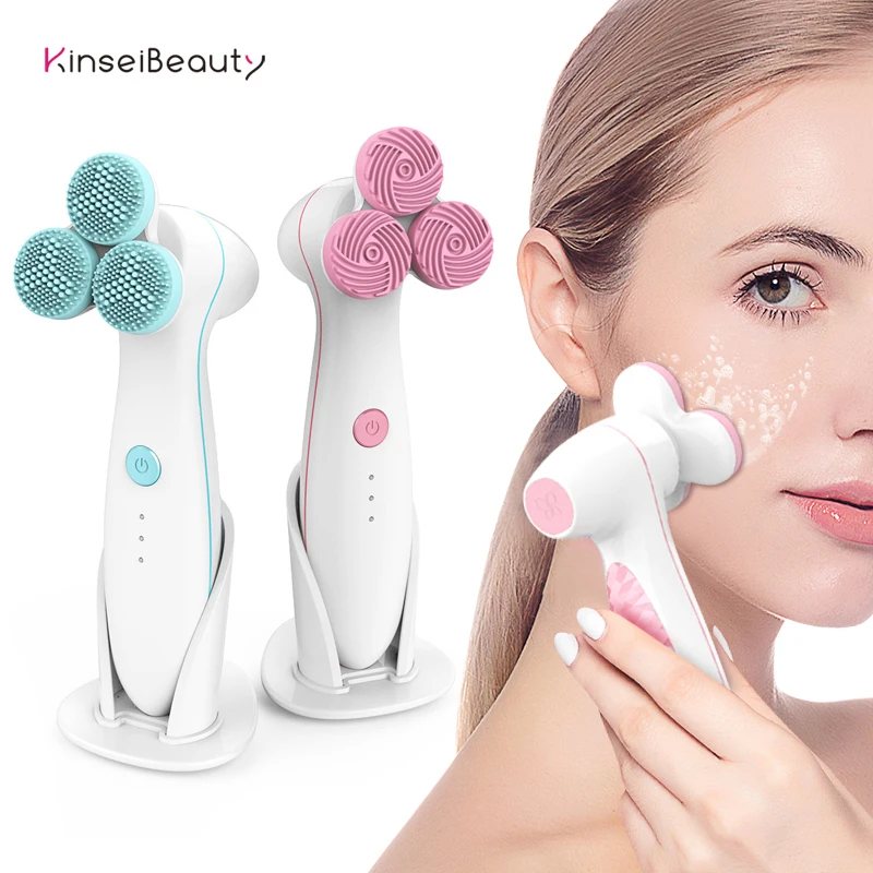 Silicone Facial Cleansing Brush Blackhead Removal Acne Pore Cleanser Machine Peeling Face Washing Brush Device
Silicone Facial Cleansing Brush Blackhead Removal Acne Pore Cleanser Machine Peeling Face Washing Brush Device