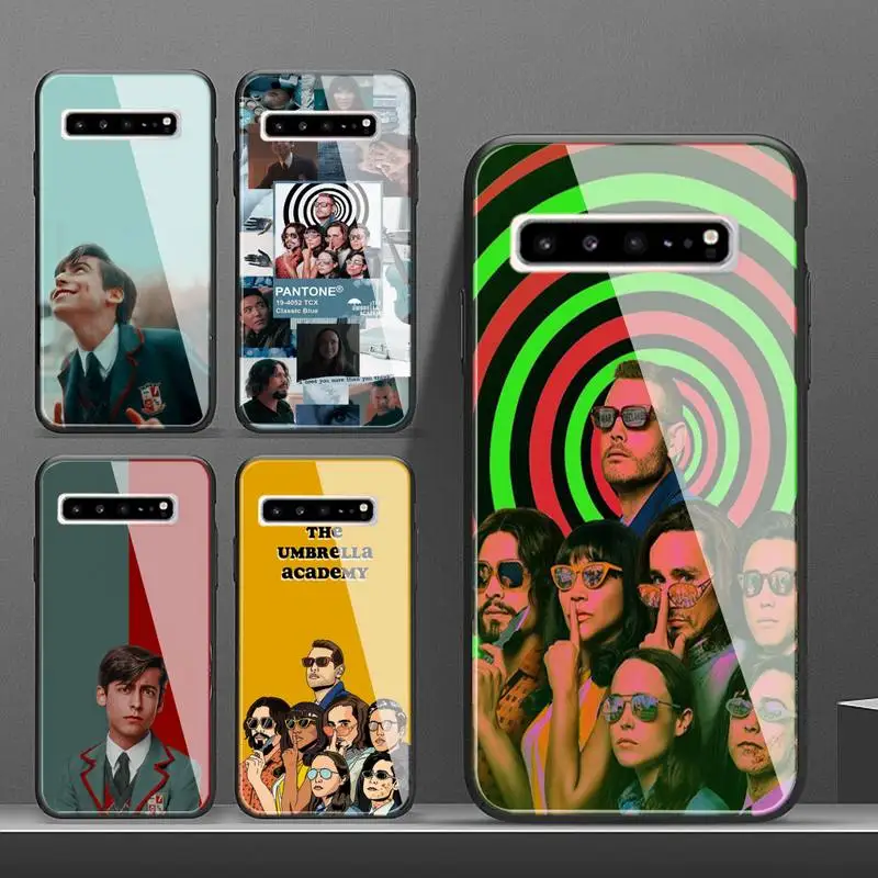 The Umbrella Academy Phone Case Glass For Samsung S10 S20 S9 Plus S6 7 Edge Note9 10 Luxury Brand
The Umbrella Academy Phone Case Glass For Samsung S10 S20 S9 Plus S6 7 Edge Note9 10 Luxury Brand