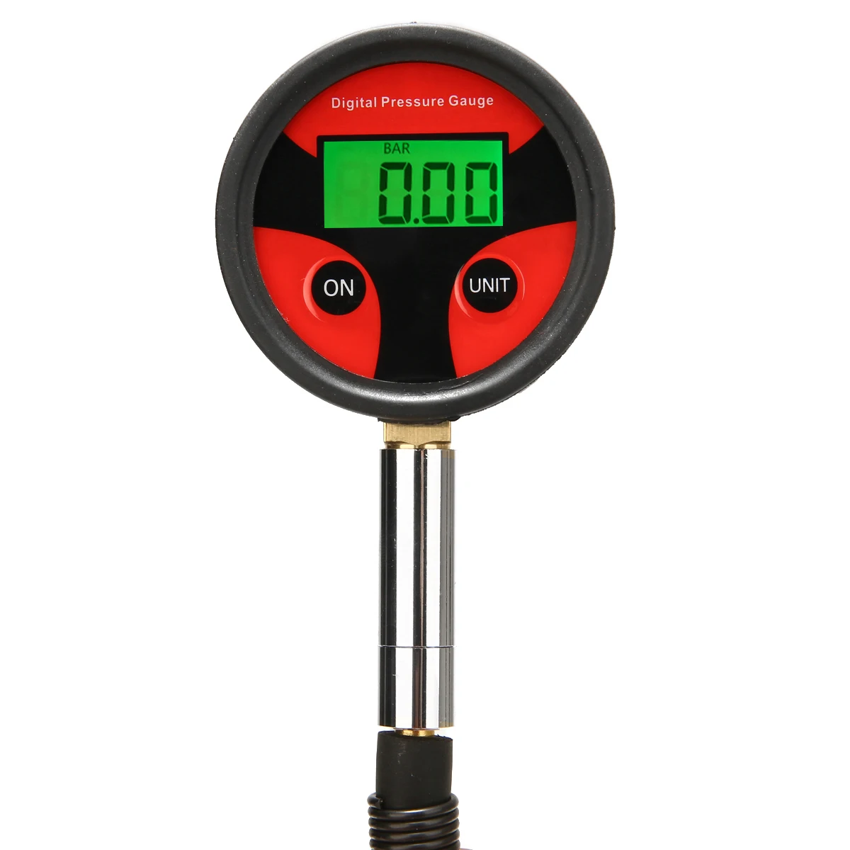 Mayitr 1pc Digital Rapid Tyre Tire Pressure Gauge Profession Car Bike Motorcycle Tyre Tester Deflator Tool 4WD 4x4+2 Tire Cores