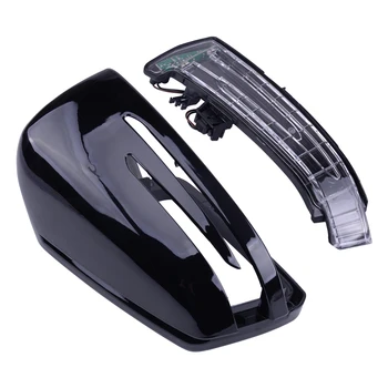 CITALL Glossy Black Right Wing Mirror Cover Cap&Indicator Light Lamp A2128100264 2129067501 Fit for Mercedes-Benz W204 W212 W221
CITALL Glossy Black Right Wing Mirror Cover Cap&Indicator Light Lamp A2128100264 2129067501 Fit for Mercedes-Benz W204 W212 W221