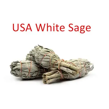 White Sage California White Sage Pure Leaf Smoky Purification White Sage Smoking 1/2 Bundles for Healty Room Backflow Incense 
White Sage California White Sage Pure Leaf Smoky Purification White Sage Smoking 1/2 Bundles for Healty Room Backflow Incense