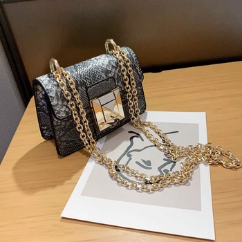 2020 New High-quality Leather Women's Designer Handbag Chain Shoulder Messenger Bag Crocodile pattern Mini Square Crossbody bag
2020 New High-quality Leather Women's Designer Handbag Chain Shoulder Messenger Bag Crocodile pattern Mini Square Crossbody bag