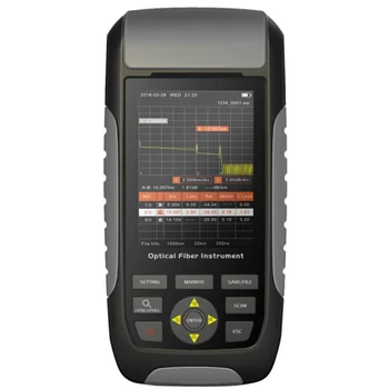 Mini OTDR Fiber Optic Reflectometer 3.2 Inch Color LCD with VFL and OPM Event Map 22dB for 80km Fiber Cable Ethernet Tester
Mini OTDR Fiber Optic Reflectometer 3.2 Inch Color LCD with VFL and OPM Event Map 22dB for 80km Fiber Cable Ethernet Tester