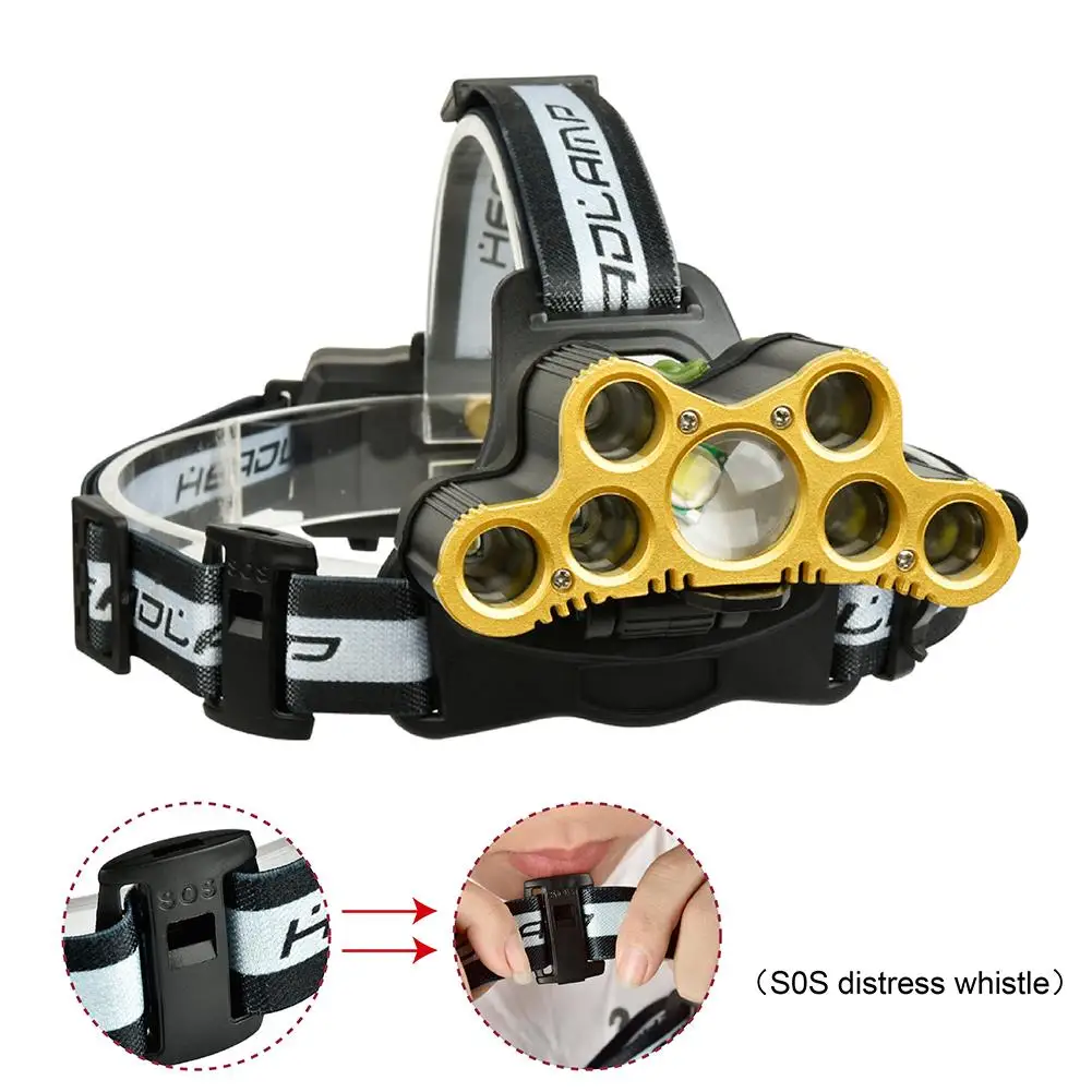 Outdoor T6+XPE Headlamp 18650 USB Charging Zoom Headlight 6 Modes With Emergency SOS
Outdoor T6+XPE Headlamp 18650 USB Charging Zoom Headlight 6 Modes With Emergency SOS