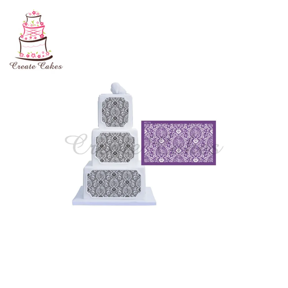 New Lace Design Cake Stencil Flower Mesh Stencils For Wedding Cake Border Stencils Fondant Mould Cake Decorating Tool Cake Mold
New Lace Design Cake Stencil Flower Mesh Stencils For Wedding Cake Border Stencils Fondant Mould Cake Decorating Tool Cake Mold