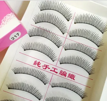 Makeup 217 Cotton Thread Stem False Eyelashes Entirely Handmade Natural Short Lashes Makeup Beauty Extension Tools
Makeup 217 Cotton Thread Stem False Eyelashes Entirely Handmade Natural Short Lashes Makeup Beauty Extension Tools