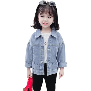 Baby Girl Jacket Solid Color Girl Denim Coat Jacket Spring Autumn Kids Coats Outerwear Casual Style Kids Clothes Girl
Baby Girl Jacket Solid Color Girl Denim Coat Jacket Spring Autumn Kids Coats Outerwear Casual Style Kids Clothes Girl